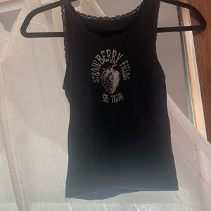 Brandy Melville Strawberry Fields Tank